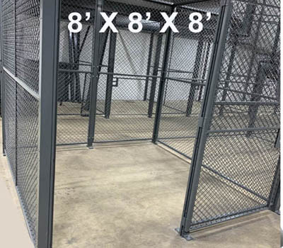 8'X8'X8' StorageUnit Empty